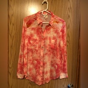 Anthropologie Fig&Flower the dye Blouse